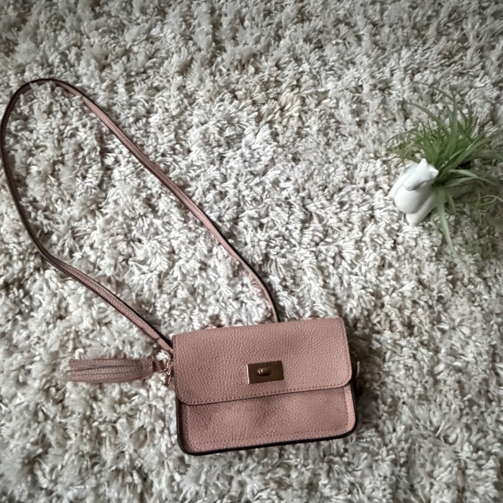 Chic Blush vintage y2k pastel pink 2000s purse Crossbody Bag your style with thi - Picture 4 of 6